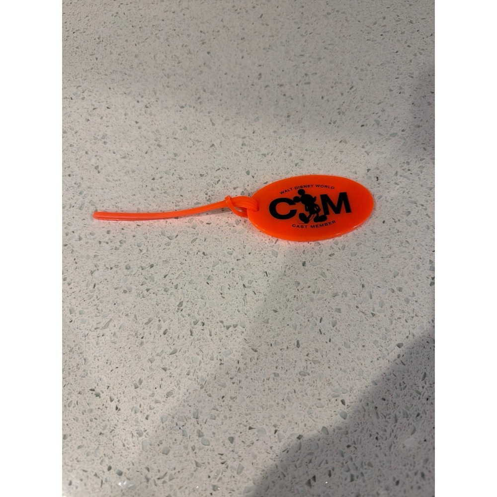 Walt Disney World cast member luggage tag